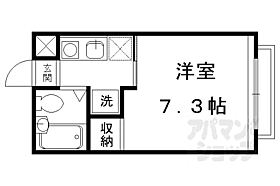 ＣａｓａＣｏｒａｇｇｉｏ 105 ｜ 京都府京都市北区衣笠赤阪町（賃貸アパート1K・1階・19.00㎡） その2