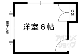 神山荘 5 ｜ 京都府京都市北区上賀茂二軒家町（賃貸アパート1R・2階・11.00㎡） その2