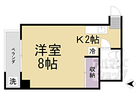 京都府京都市左京区下鴨高木町（賃貸マンション1K・3階・19.00㎡） その2