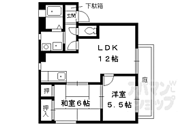 ハーモニー山ノ前 201 ｜ 京都府京都市北区大宮南山ノ前町（賃貸アパート2LDK・2階・52.75㎡） その2