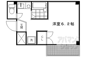 京都府京都市上京区千本通元誓願寺下ル松屋町（賃貸マンション1K・4階・19.53㎡） その2