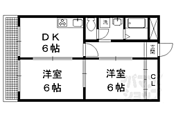 間取図画像 2DK