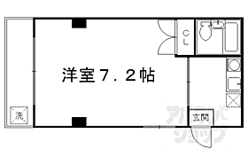 京都府京都市北区等持院西町（賃貸マンション1K・2階・22.70㎡） その2