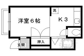 メゾン陽生 202 ｜ 京都府京都市北区大宮東脇台町（賃貸マンション1K・2階・18.00㎡） その2