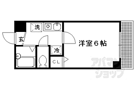 京都府京都市左京区一乗寺宮ノ東町（賃貸マンション1K・3階・20.00㎡） その2