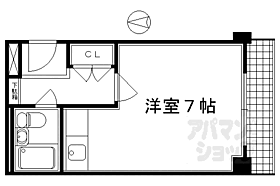 京都府京都市中京区烏丸通三条上ル場之町（賃貸マンション1R・8階・21.06㎡） その2