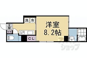 京都府京都市上京区東堀川通丸太町上る六町目（賃貸マンション1K・1階・24.26㎡） その2