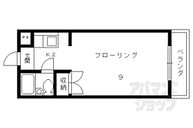 京都府京都市左京区高野清水町（賃貸マンション1K・3階・22.00㎡） その2