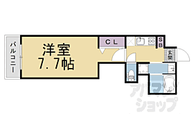 京都府京都市上京区下清蔵口町（賃貸マンション1K・2階・29.72㎡） その2