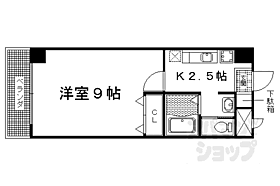 ＮｏｒｄｅｎＢｅｒｇ 308 ｜ 京都府京都市北区紫竹東桃ノ本町（賃貸マンション1K・3階・26.23㎡） その2