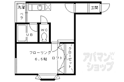京福電気鉄道北野線 北野白梅町駅 徒歩13分