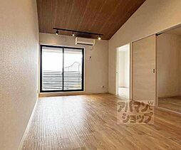 京都地下鉄東西線 二条駅 徒歩18分の賃貸マンション 4階2LDKのリビング/ダイニング