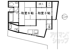 紫野南舟岡町貸家1