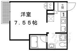 ＴＡＣ16 1階1Kの間取り