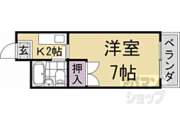 八久ホーム（1Ｋタイプ） 2階