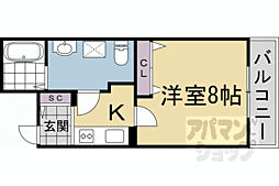 間取図画像 1K