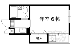 ハウス-Y2 1Kの間取図画像