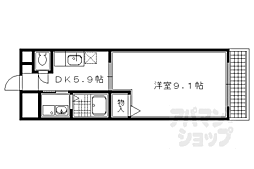 叡山電鉄鞍馬線 京都精華大前駅 徒歩7分