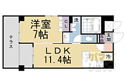 京都地下鉄東西線 二条城前駅 徒歩1分 1階/-