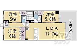 Ｂｒｉｌｌｉａ京都松ヶ崎 1階