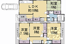 小山西元町1−3貸家