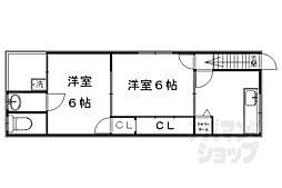 第二みやしき荘 2階/2-1