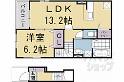 ベラヴィータ日暮 1LDKの間取図画像