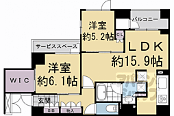 ジオ京都北大路 4階