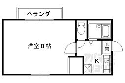 京福電気鉄道北野線 北野白梅町駅 徒歩8分 2階/-