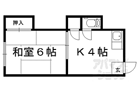 京都府京都市左京区岡崎西福ノ川町（賃貸アパート1K・2階・20.00㎡） その2