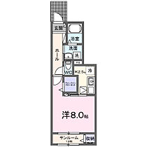 ロイヤル・鈴　Ｈ 102 ｜ 栃木県宇都宮市平松本町929-2（賃貸アパート1K・1階・33.20㎡） その2