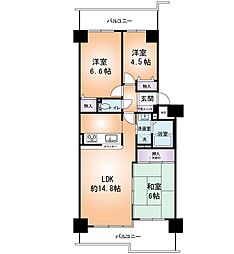 間取図画像 3LDK
