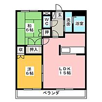 リバティコート  ｜ 三重県津市阿漕町津興（賃貸マンション2LDK・2階・58.32㎡） その2