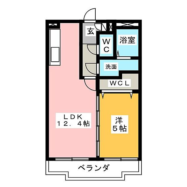 プランドール ｜三重県津市白塚町(賃貸マンション1LDK・1階・42.35㎡)の写真 その2