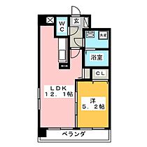 ライフコート丸之内  ｜ 三重県津市丸之内（賃貸マンション1LDK・2階・42.64㎡） その2