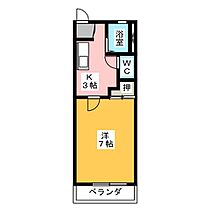 アルファIII  ｜ 三重県津市久居井戸山町（賃貸アパート1K・2階・25.76㎡） その2