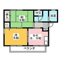 リヴェールA  ｜ 三重県津市一志町田尻（賃貸アパート2K・2階・42.60㎡） その2