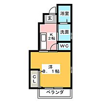 ファミーユ  ｜ 三重県津市島崎町（賃貸アパート1K・1階・26.73㎡） その2