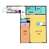 シャーメゾン栄町 105 ｜ 三重県津市栄町４丁目188（賃貸マンション1LDK・1階・45.29㎡） その2