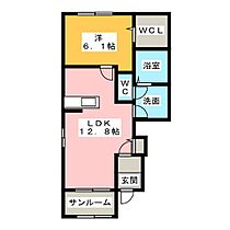 ショアライン　タウンＡ  ｜ 三重県津市白塚町（賃貸アパート1LDK・1階・50.13㎡） その2