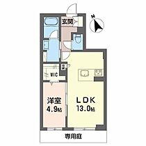 シャーメゾンW 0101 ｜ 三重県津市南丸之内(未定)（賃貸マンション1LDK・1階・45.78㎡） その2