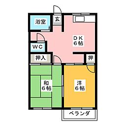 🉐敷金礼金0円！🉐フレグランスＢ