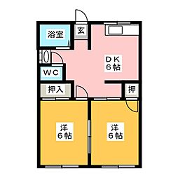🉐敷金礼金0円！🉐フレグランスＢ