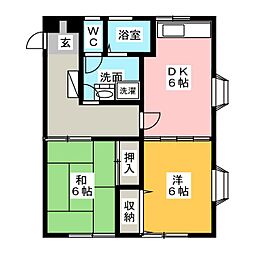 🉐敷金礼金0円！🉐グリーンコーポ八幡