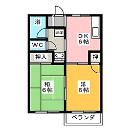 🉐敷金礼金0円！🉐第2セントラルハイツＡ