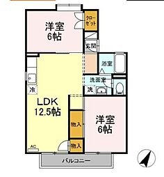 🉐敷金礼金0円！🉐セジュールＨＡＮＡＮＯ　Ｂ棟