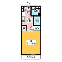 セントリバーヒルズひばりが丘II  ｜ 三重県鈴鹿市岸岡町（賃貸マンション1K・1階・30.00㎡） その2