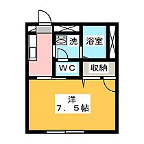 フィールドグリーン  ｜ 三重県鈴鹿市野町中２丁目（賃貸アパート1K・1階・25.02㎡） その2