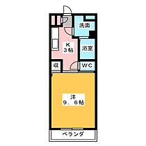 セントリバーヒルズひばりが丘II  ｜ 三重県鈴鹿市岸岡町（賃貸マンション1K・3階・30.00㎡） その2