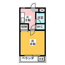 クレールカルティエ  ｜ 三重県鈴鹿市神戸９丁目（賃貸マンション1K・1階・23.04㎡） その2